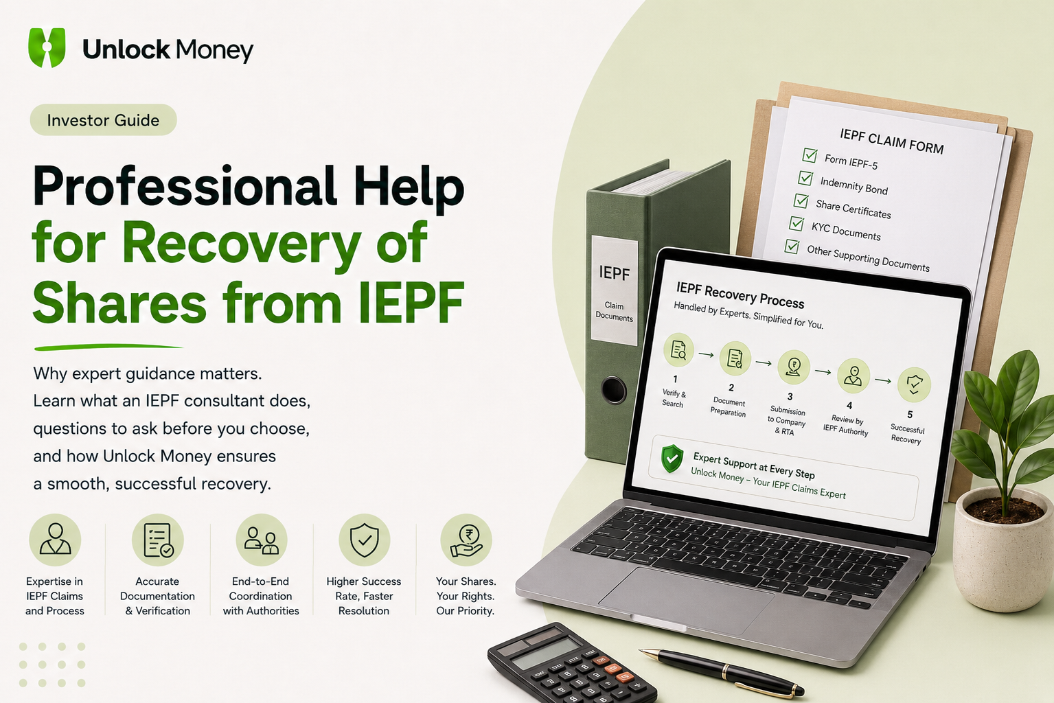 recovery of shares from iepf