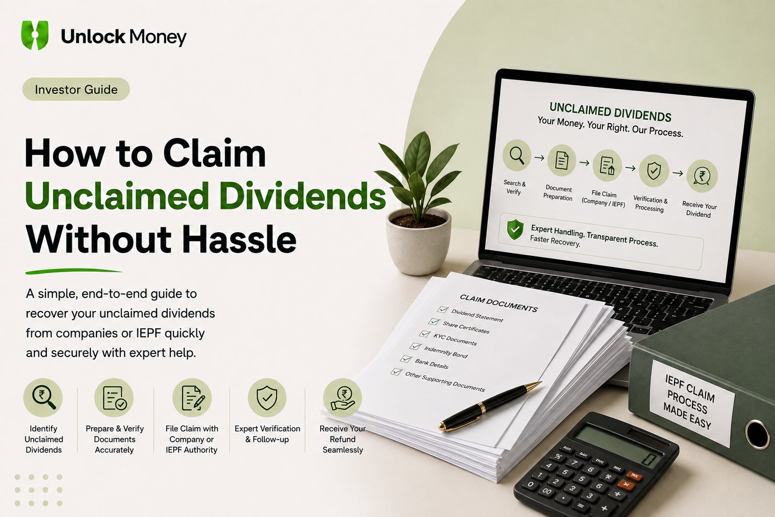 how to claim unclaimed dividend